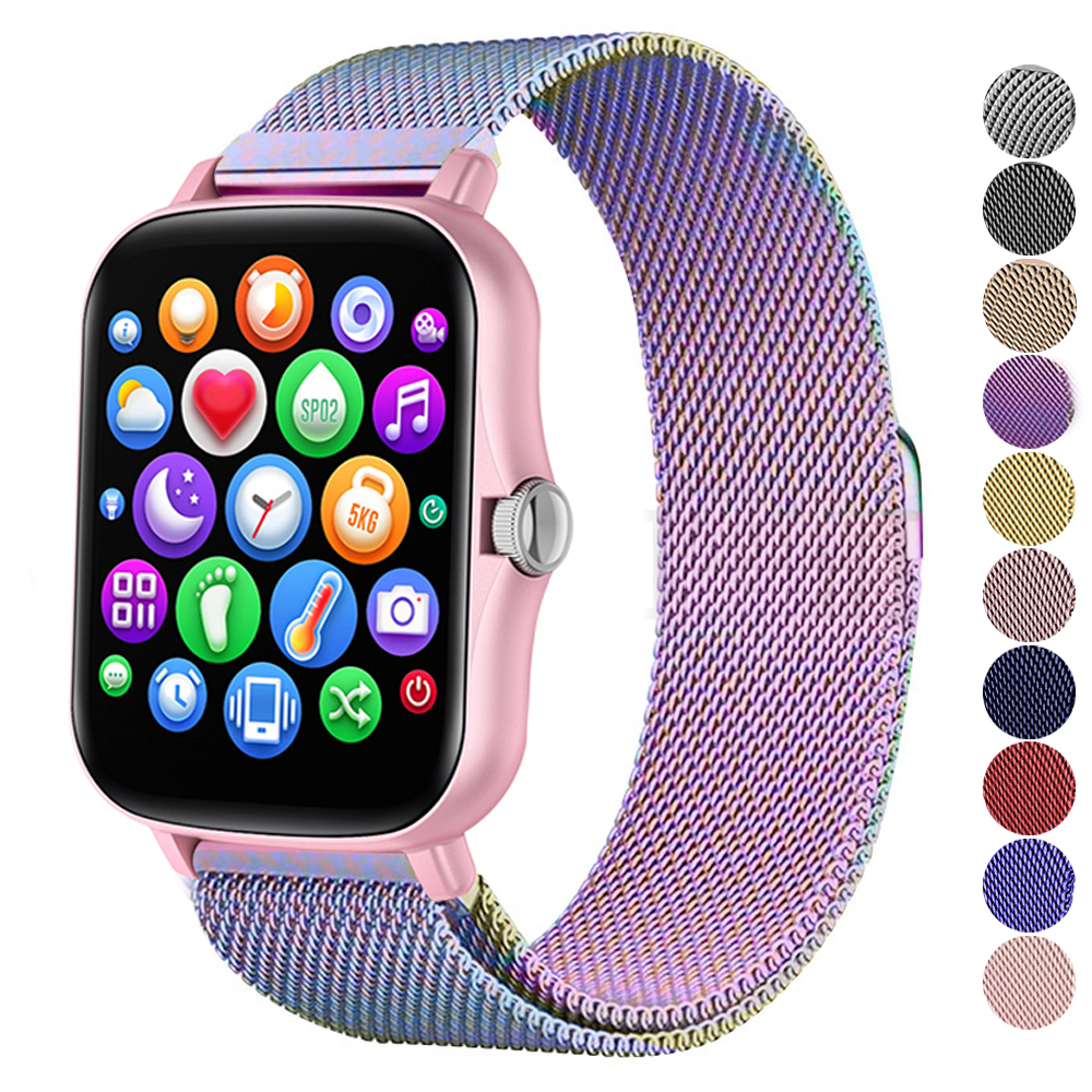 Milanese Loop Magnetic - 20mm strap For Amazfit GTS 4/3/2e/Mini/stratos