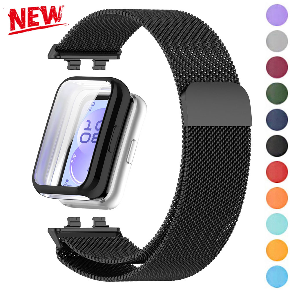 Milanese Loop Magnetic - 2in1 Strap Case For Huawei Band