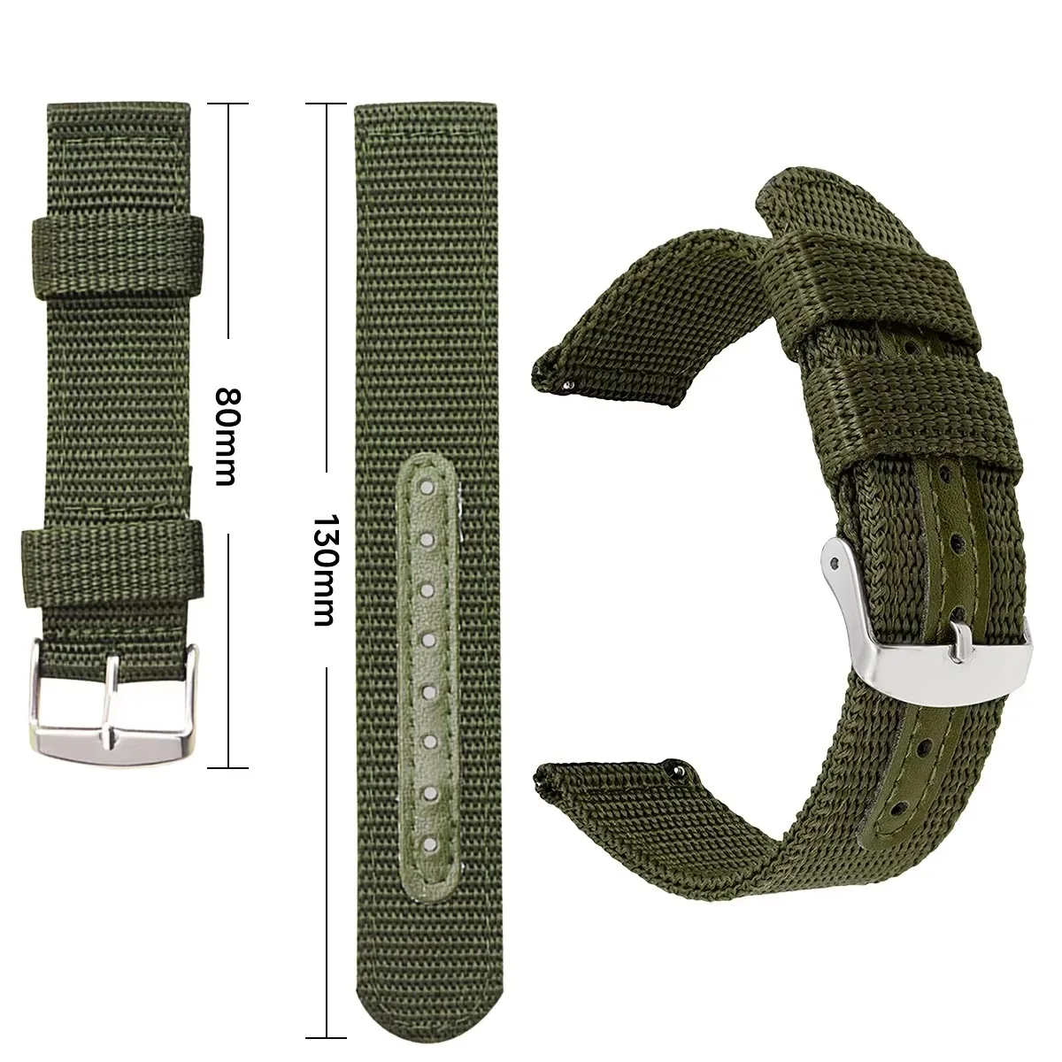 High Quality Nylon Canvas Watc - Canvas Strap Watch incelemesi ve fiyatı