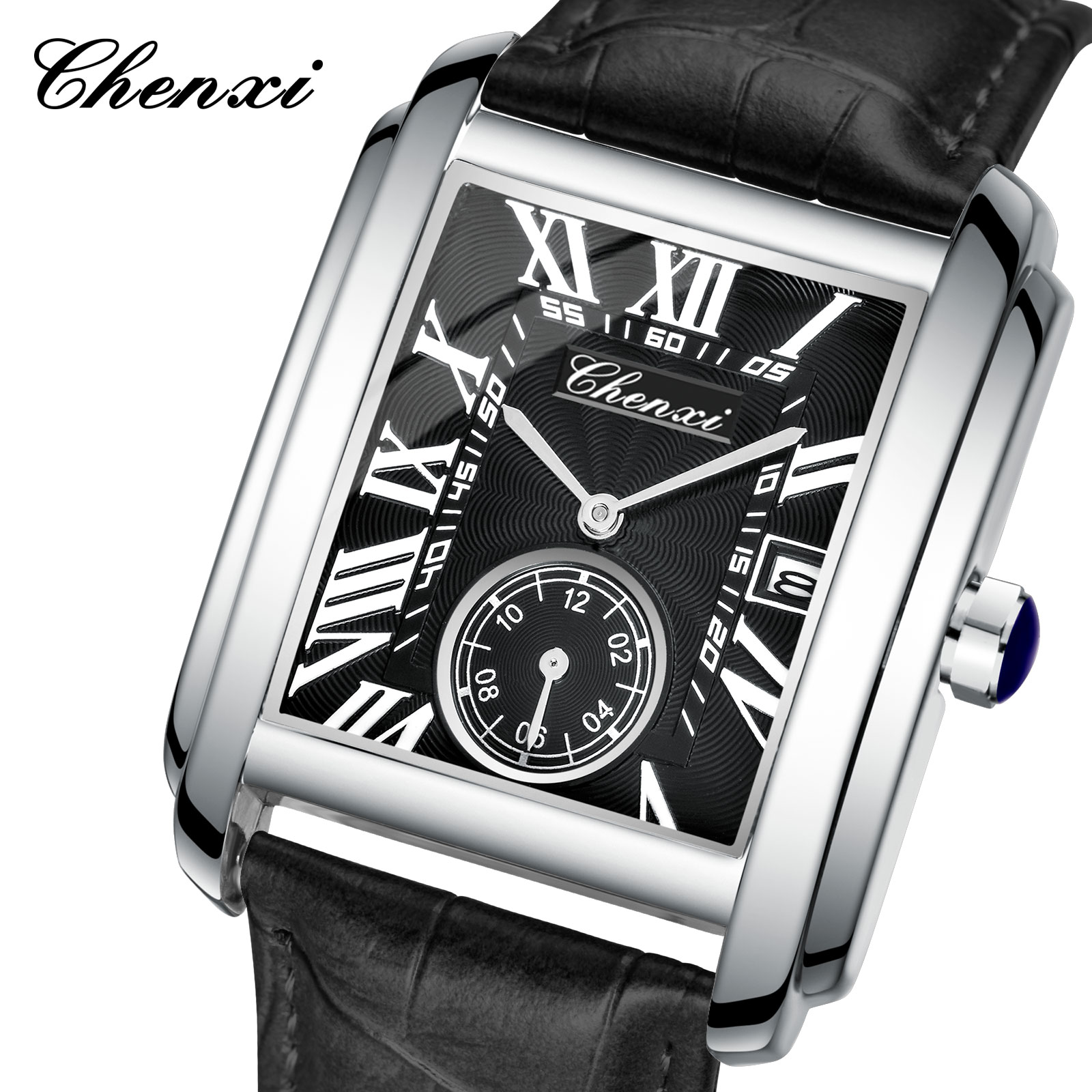 Chenxi 8216 New Fashion Boy Cl - Leather Watch Band Men incelemesi ve fiyatı