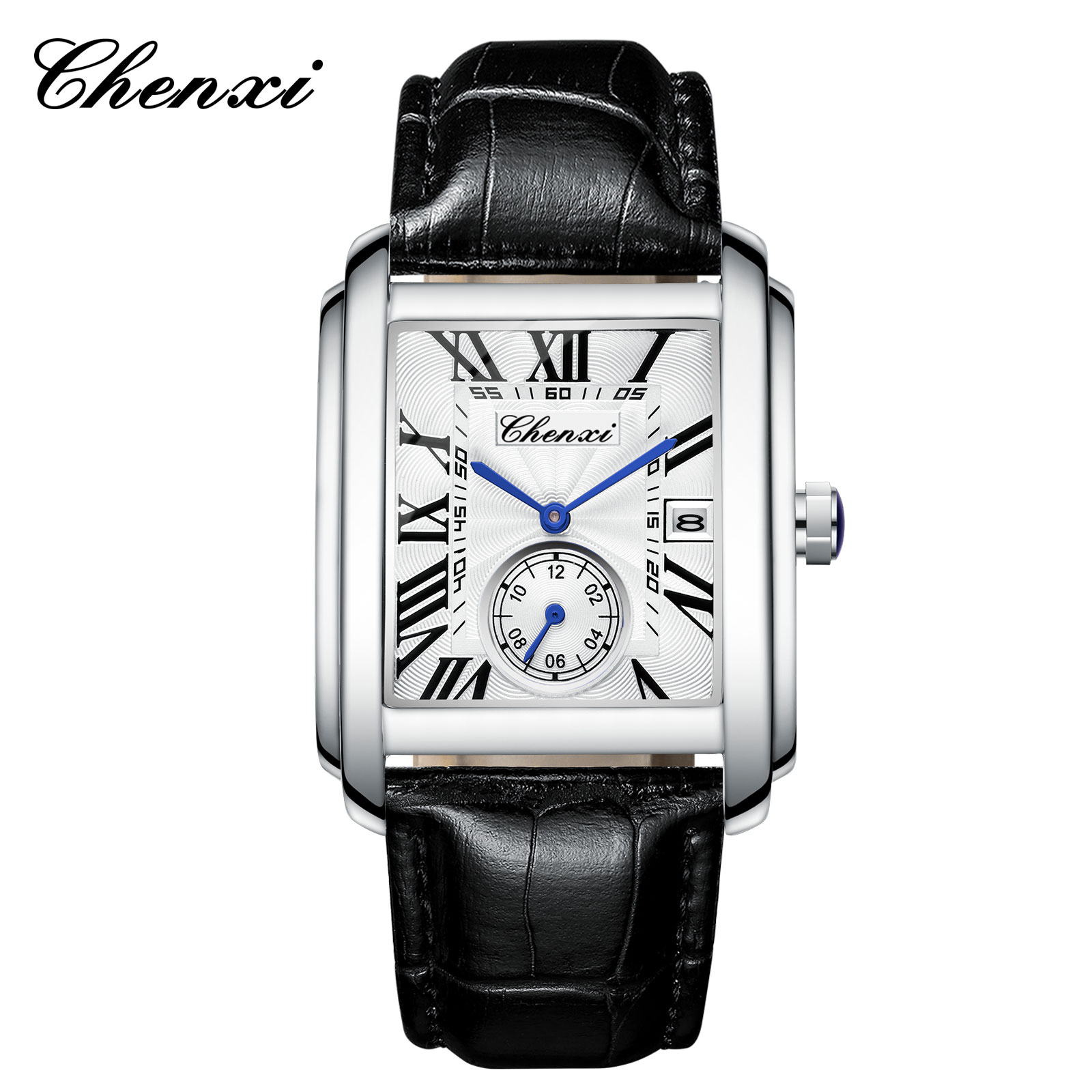 Chenxi 8216 New Fashion Boy Cl - Leather Watch Band Men incelemesi ve fiyatı