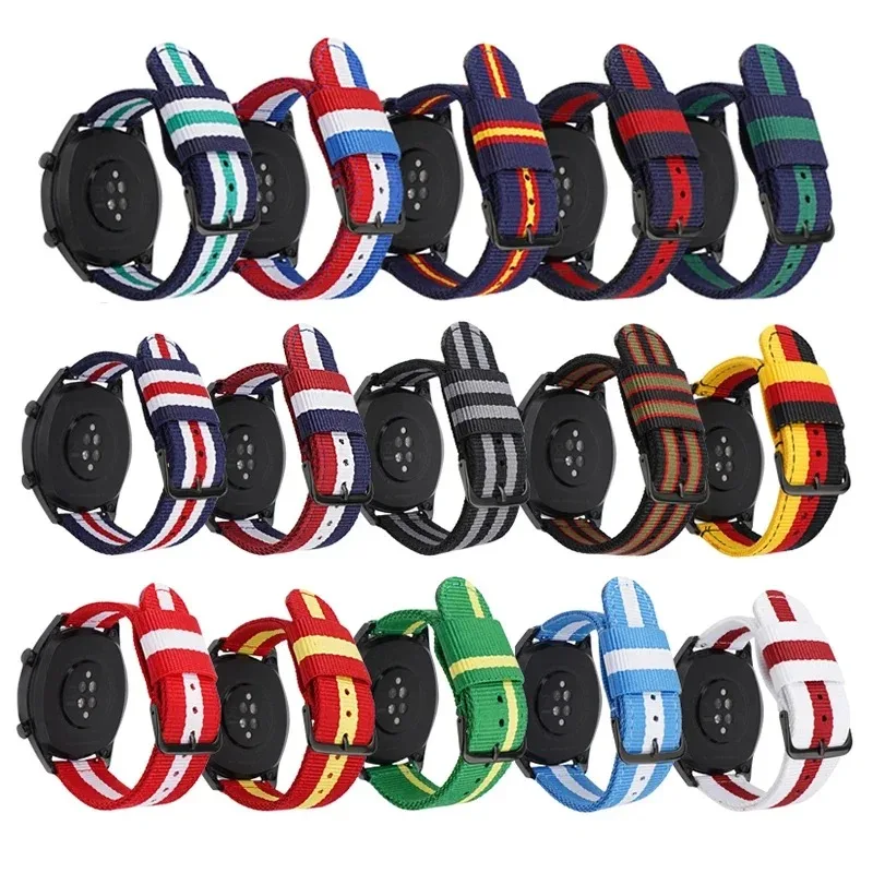 Nylon Watch Strap 20mm 22mm Qu - Canvas Strap Watch incelemesi ve fiyatı