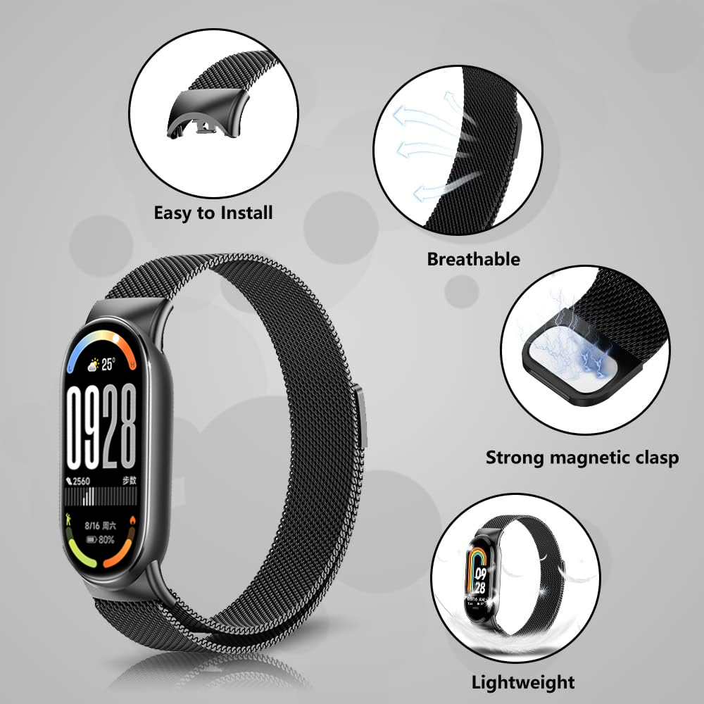 Magnetic Straps for Xiaomi mi  - Milanese Loop Magnetic incelemesi ve fiyatı