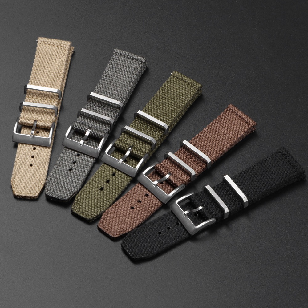 High Quality Nylon Watch Strap - Canvas Strap Watch incelemesi ve fiyatı