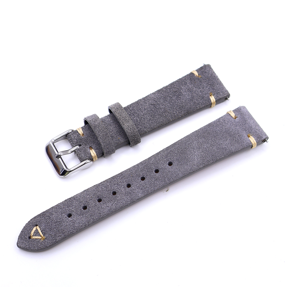 Suede Leather Watch Strap 20mm - Suede Strap Watch incelemesi ve fiyatı