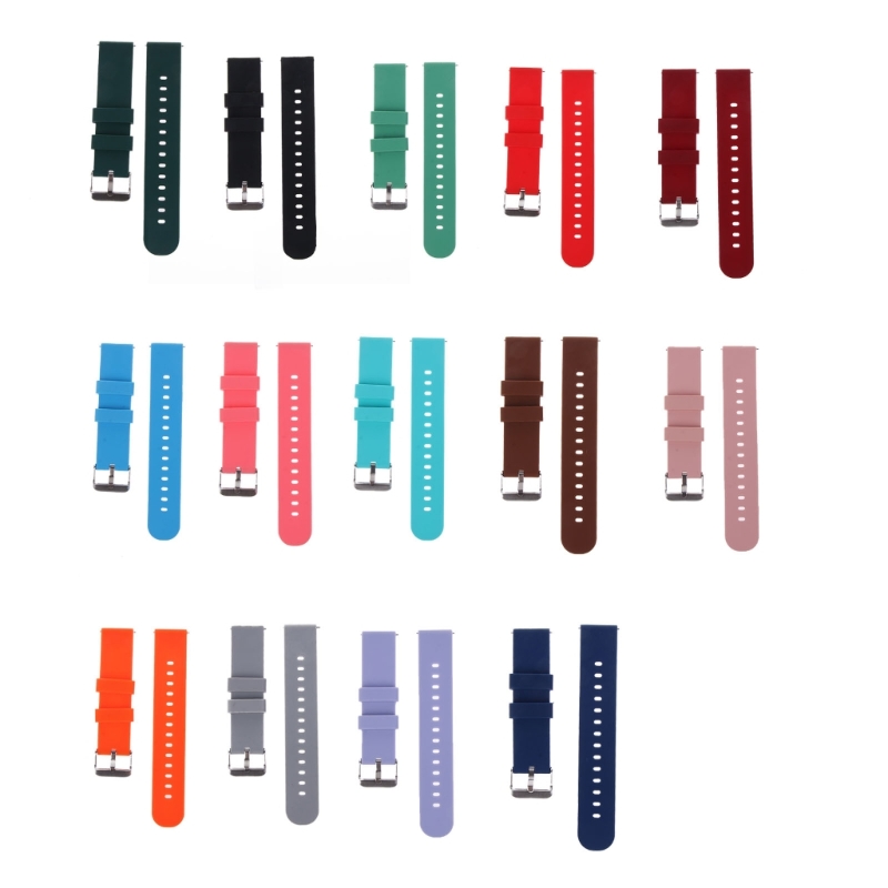 Silicone Strap 20/22mm Soft Qu - Silicone Watch Band 22Mm incelemesi ve fiyatı