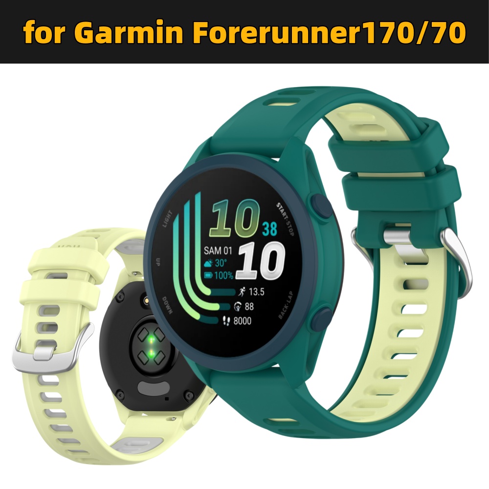 Dual-Color Silicone Sport Watc - Silicone Watch Band 22Mm incelemesi ve fiyatı