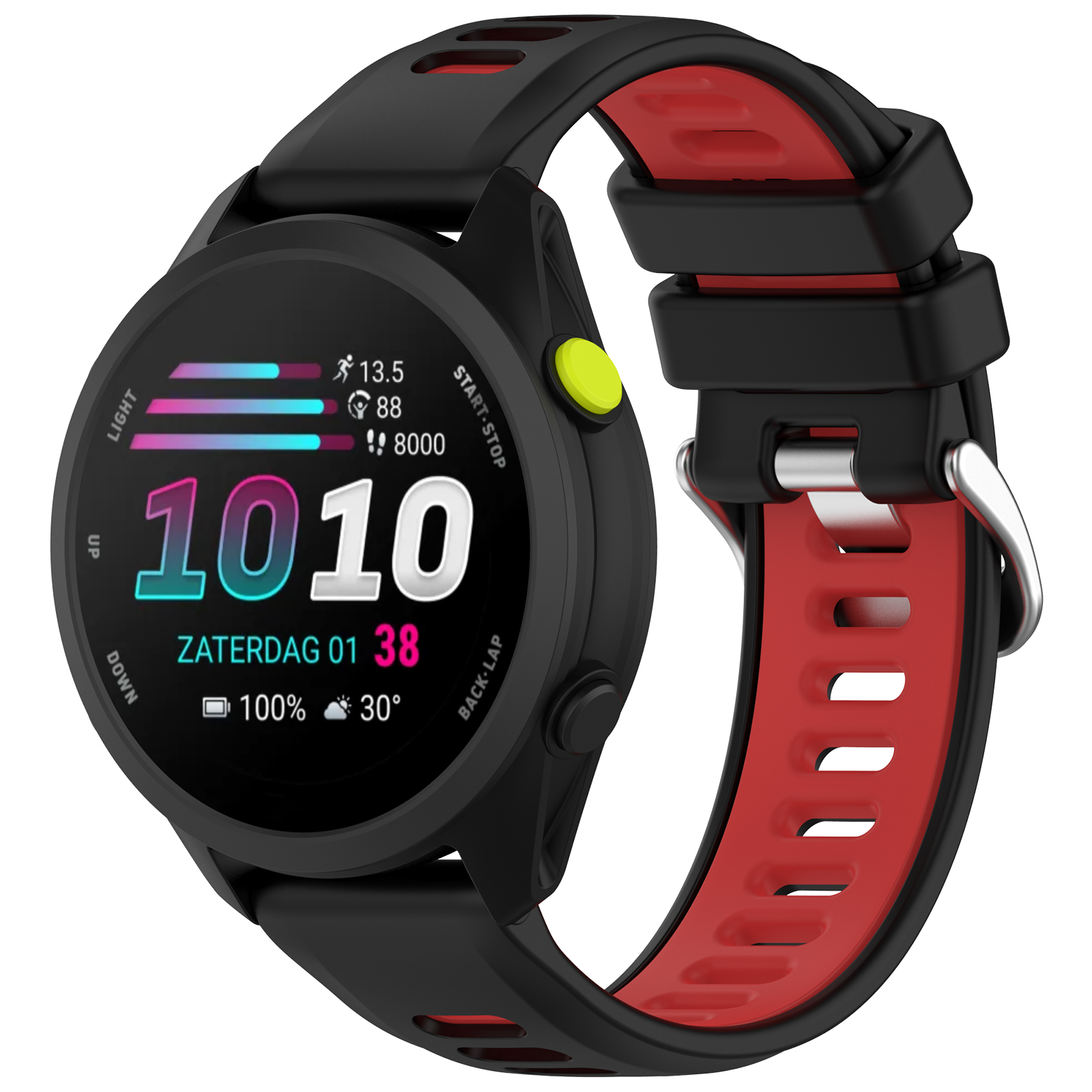 Dual-Color Silicone Sport Watc - Silicone Watch Band 22Mm incelemesi ve fiyatı
