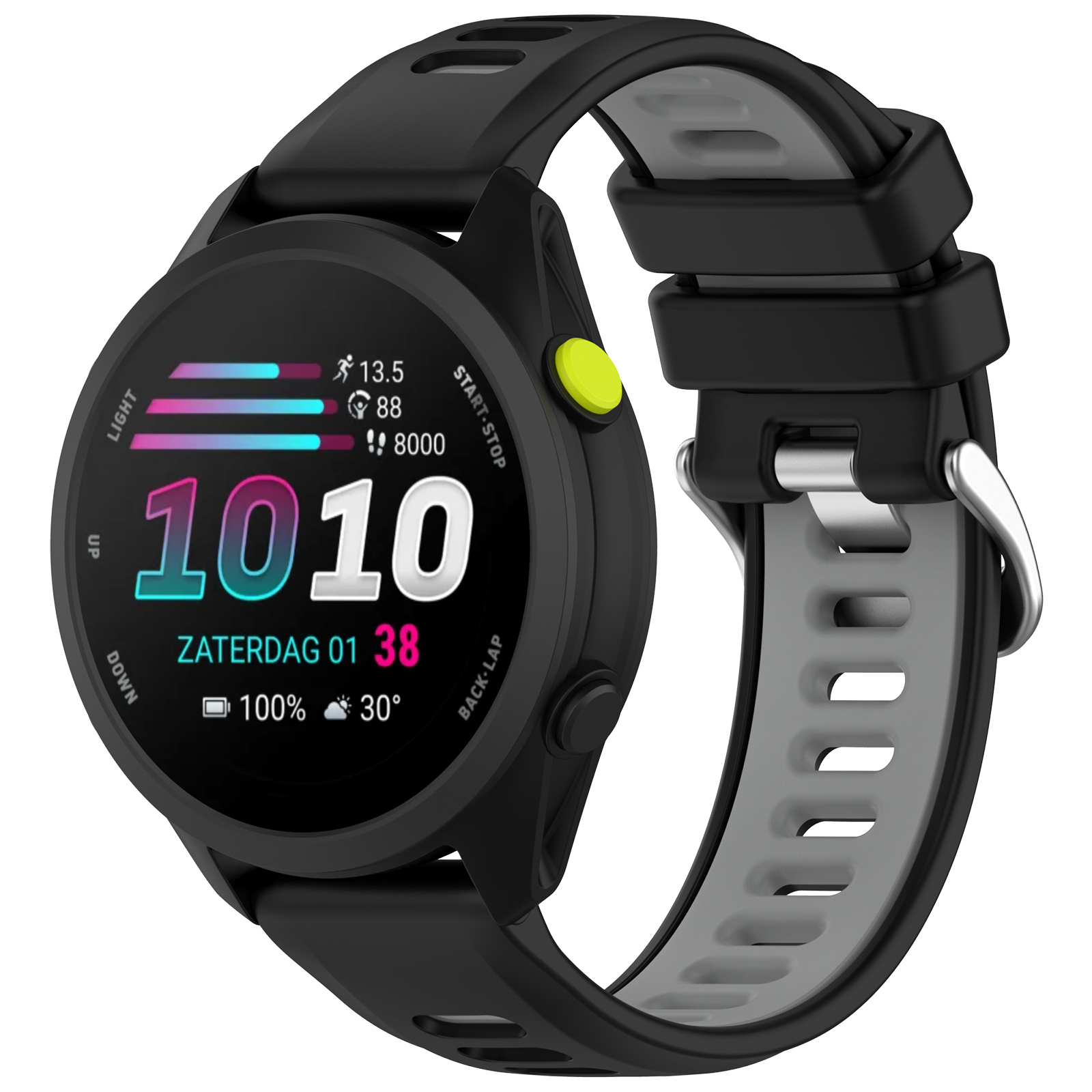 Dual-Color Silicone Sport Watc - Silicone Watch Band 22Mm incelemesi ve fiyatı