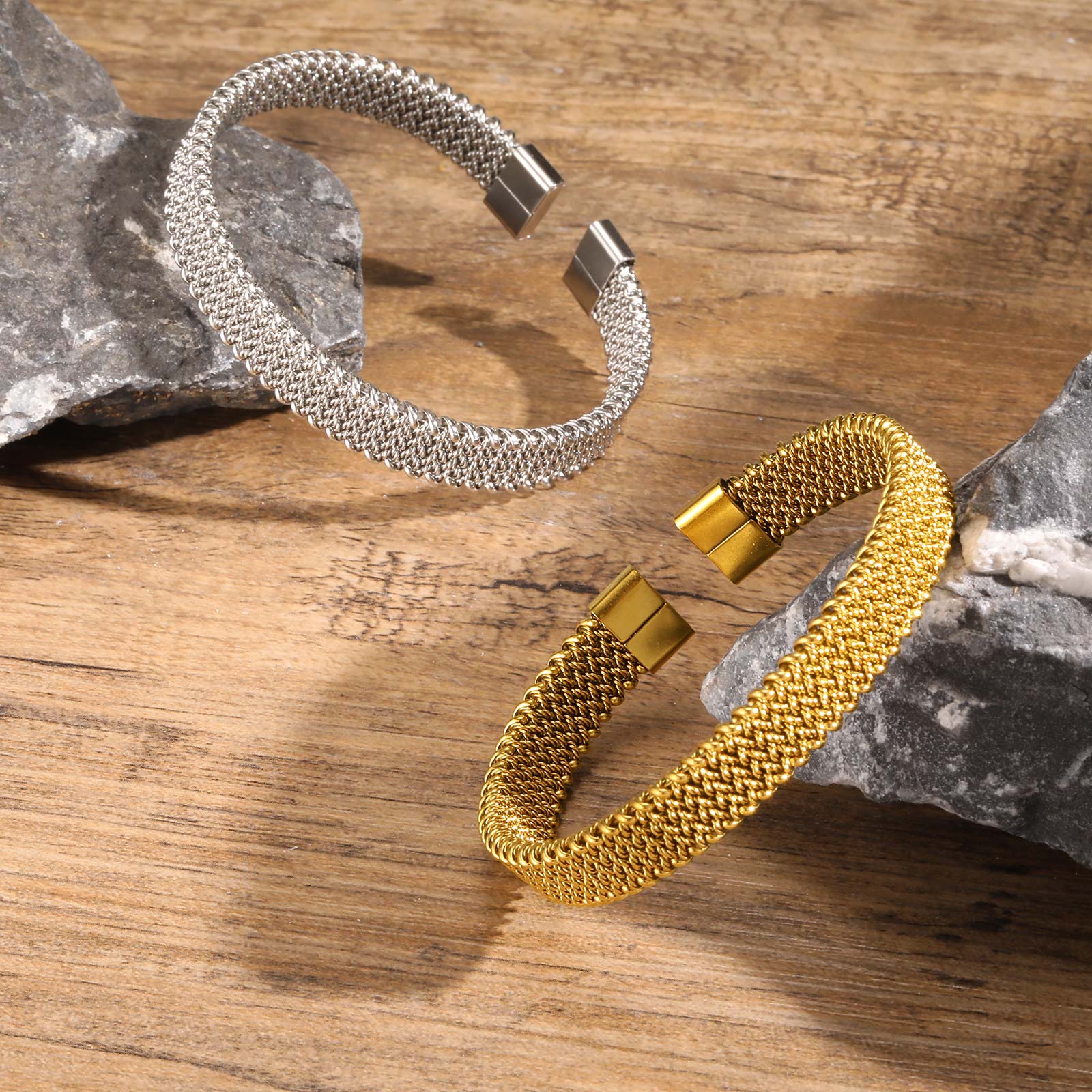 10mm Braided Stretch Strap Ope - Mesh Strap Metal incelemesi ve fiyatı