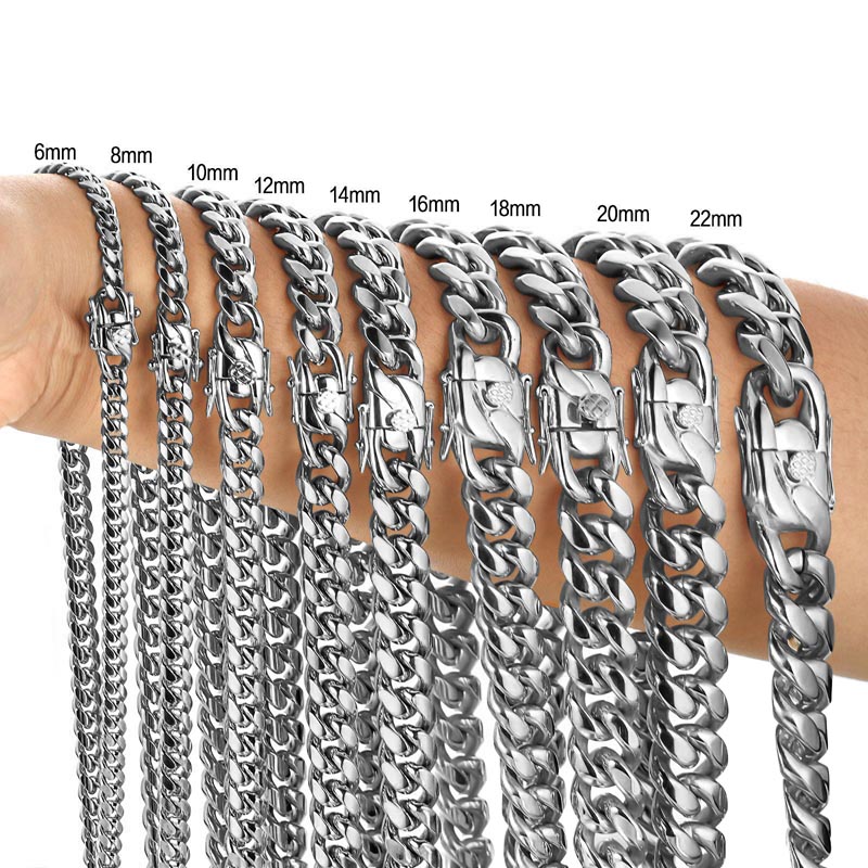 316L Stainless Steel Miami Cur - Butterfly Clasp Deployant incelemesi ve fiyatı