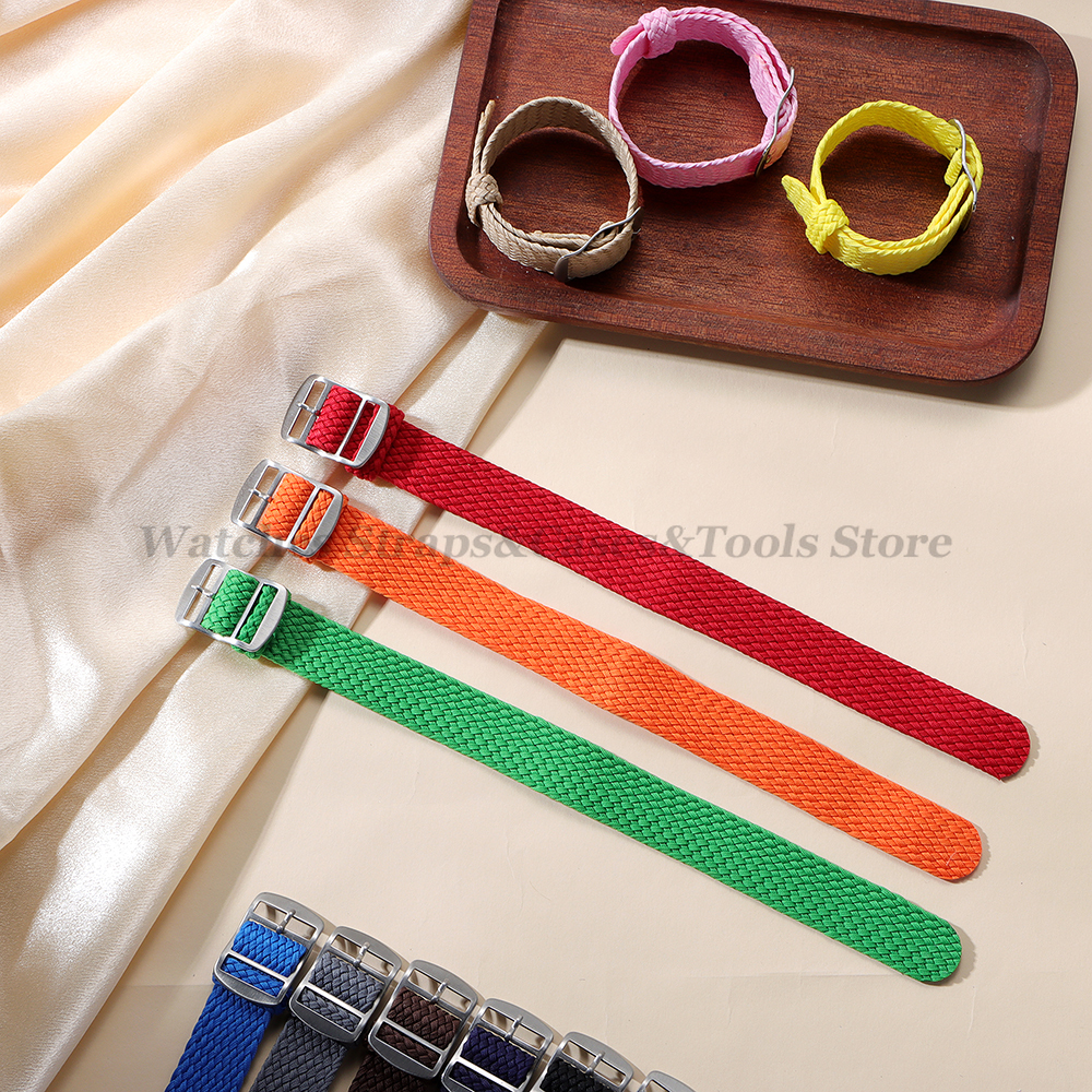 14mm 16mm 18mm 20mm 22mm Nylon - Perlon Strap Woven incelemesi ve fiyatı