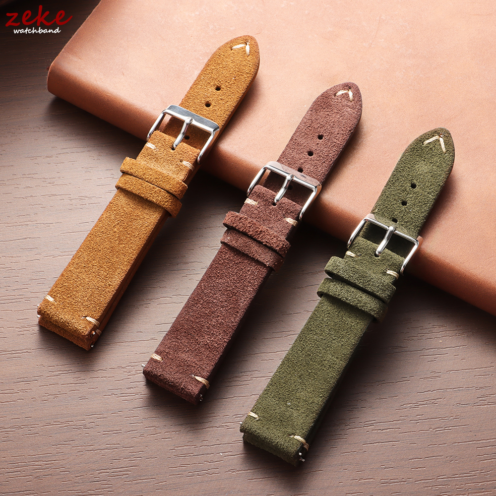 Vintage Soft Suede Leather Str - Suede Strap Watch incelemesi ve fiyatı