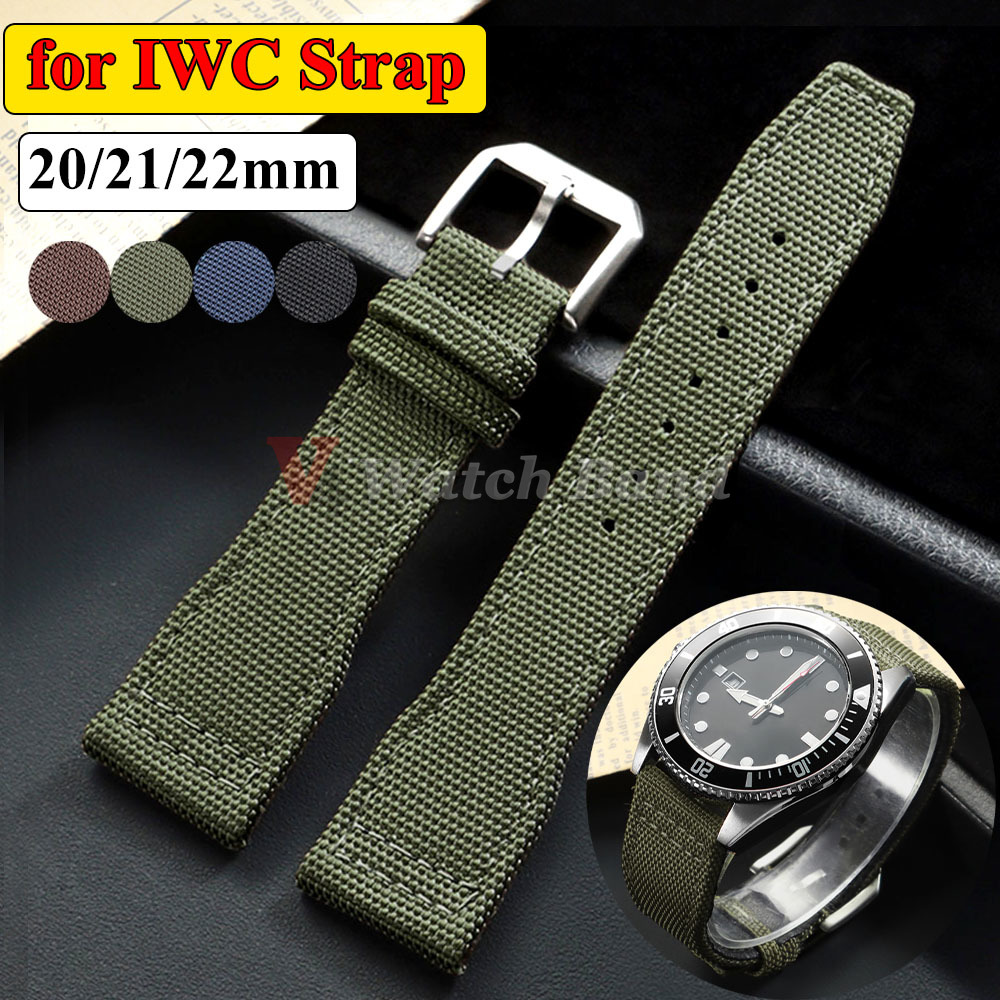 20mm 21mm 22mm Nylon Canvas Wa - Canvas Strap Watch incelemesi ve fiyatı