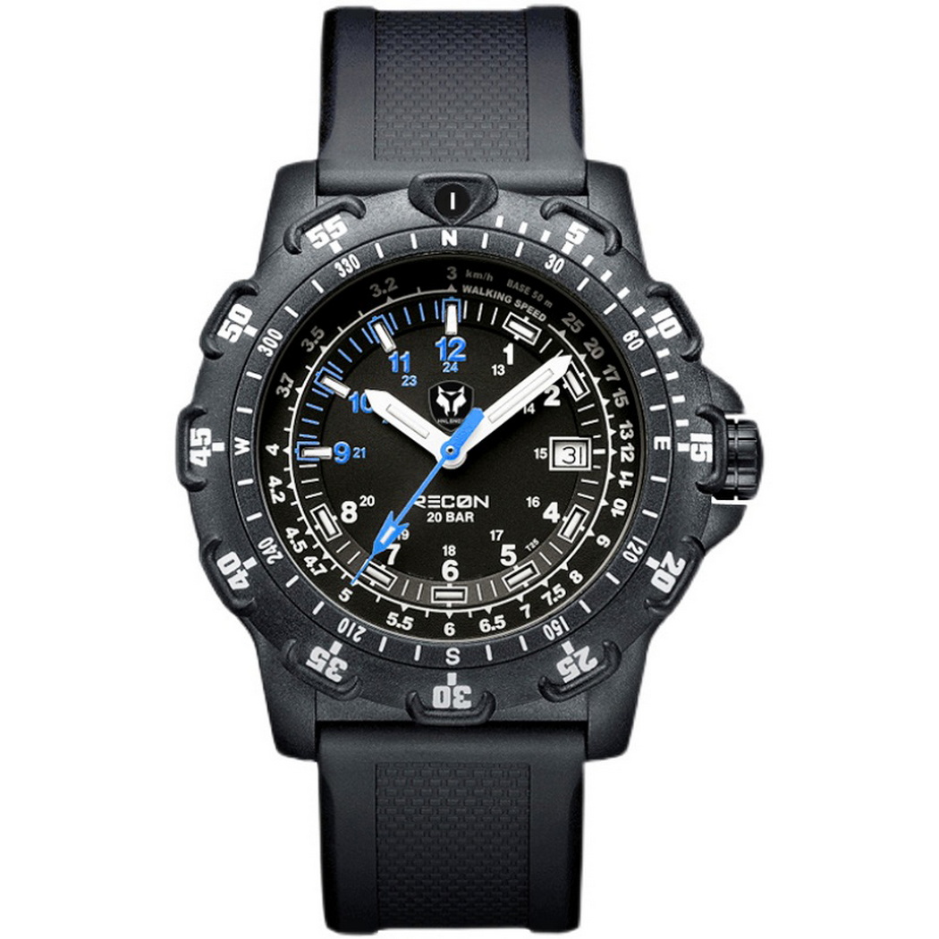 Hnlgnox Mens Pilot Watches Spo - Rubber Strap Diver incelemesi ve fiyatı