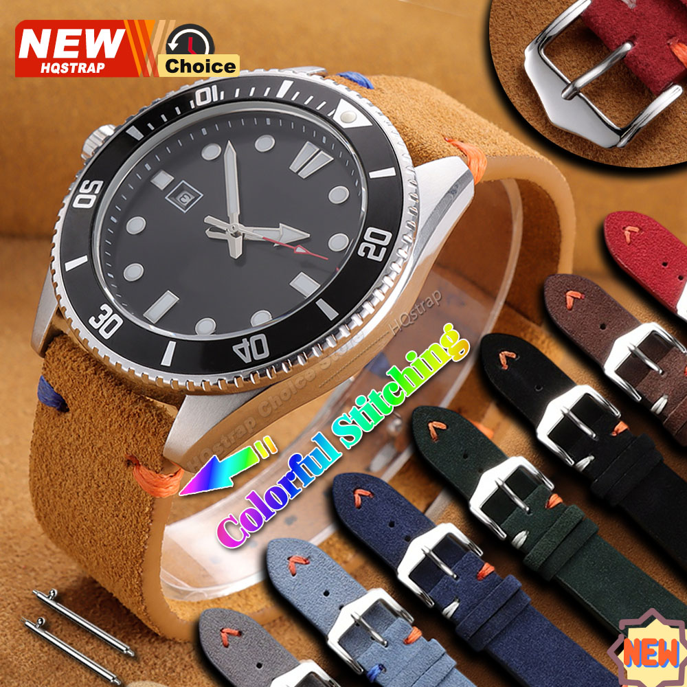 New Colorful Stitching Suede S - Suede Strap Watch incelemesi ve fiyatı