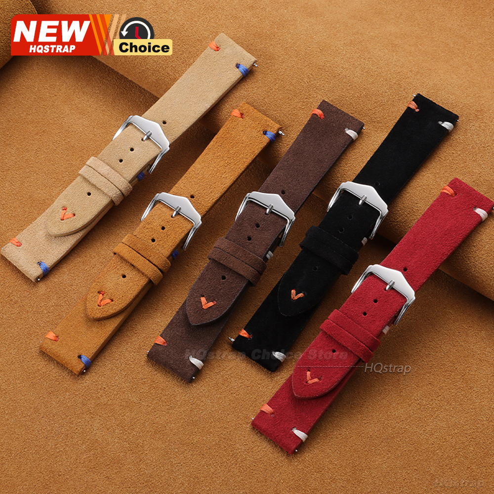 New Colorful Stitching Suede S - Suede Strap Watch incelemesi ve fiyatı
