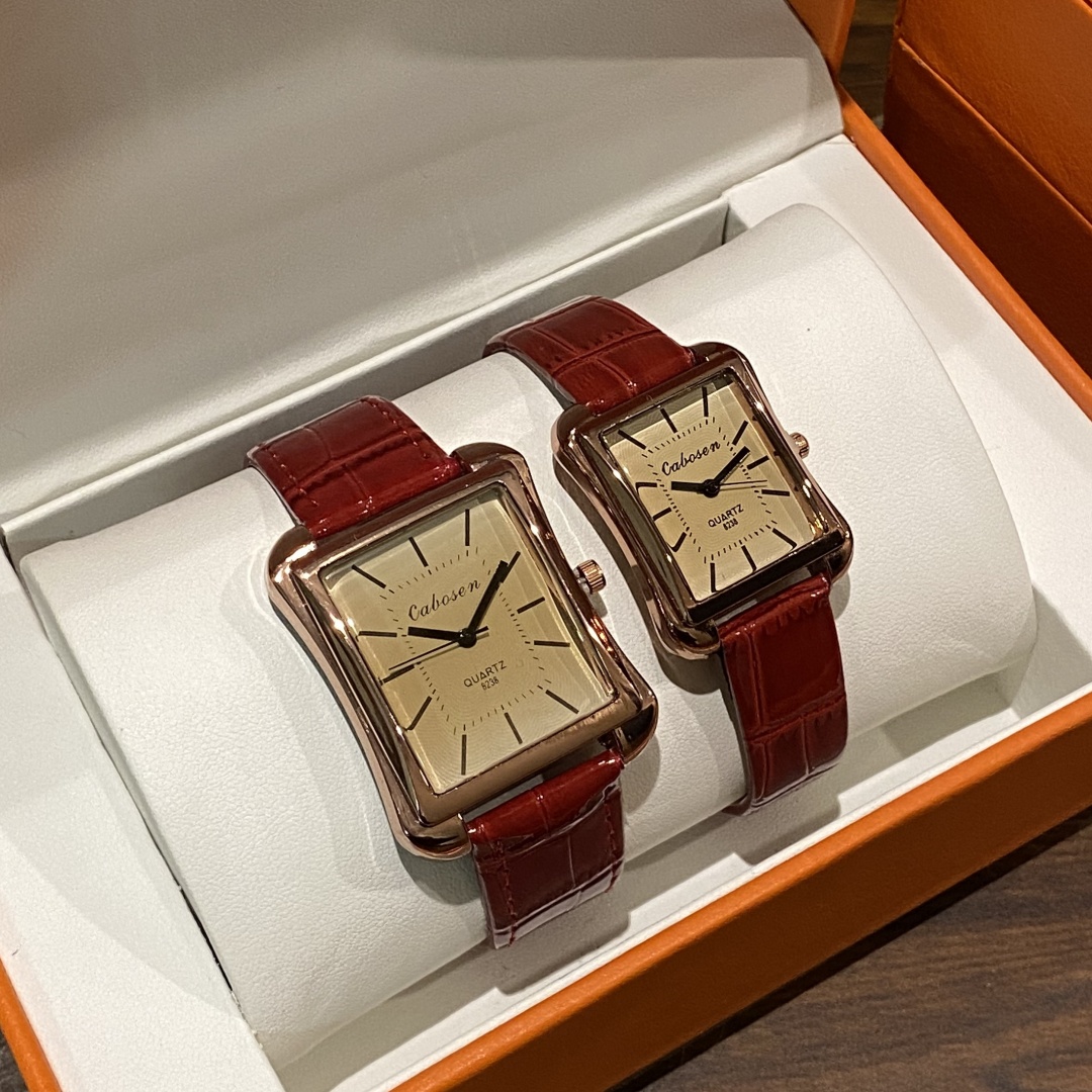 Couple Watch Quartz Movement B - Leather Watch Band Men incelemesi ve fiyatı