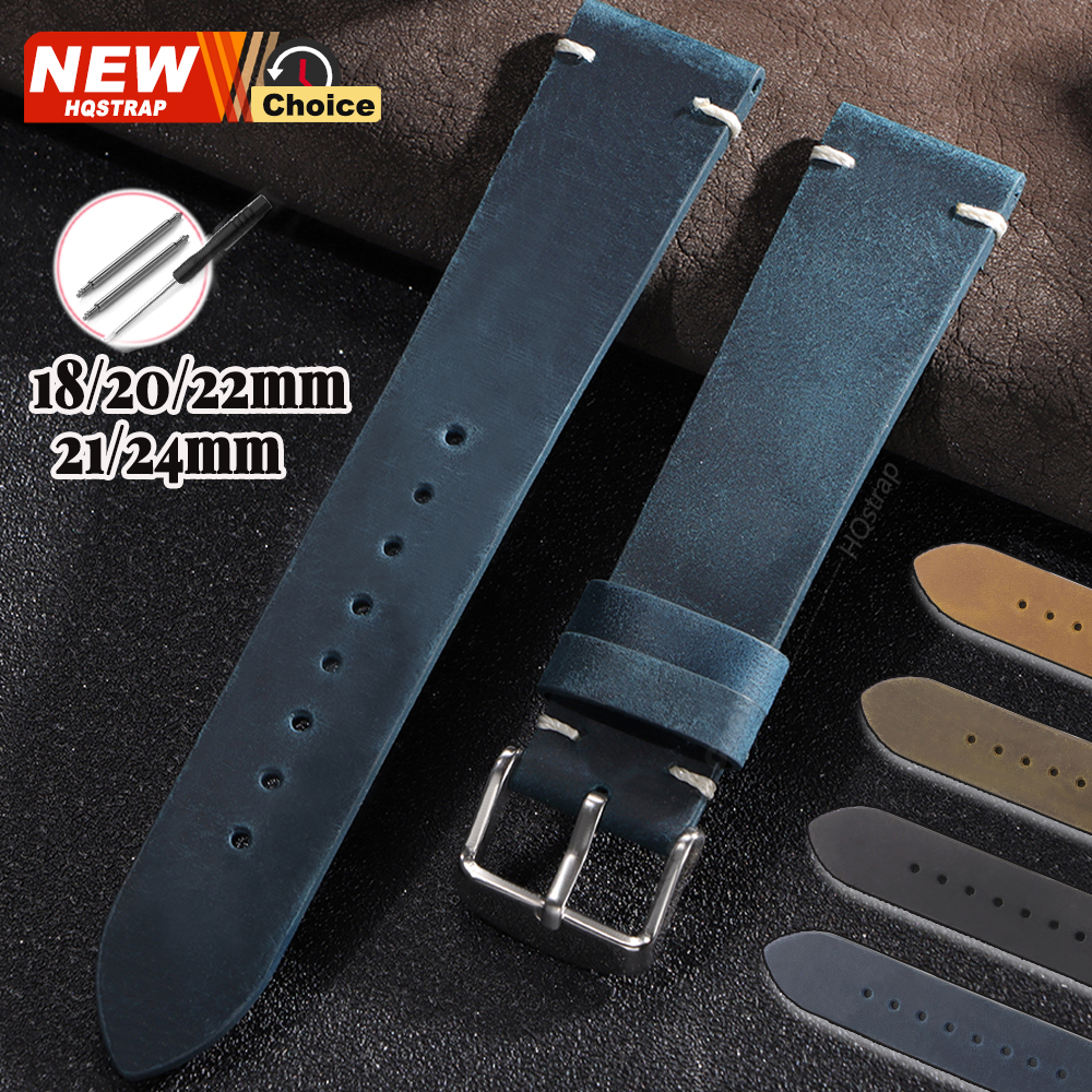 New Retro Leather Strap 18mm 2 - Rubber Strap Diver incelemesi ve fiyatı