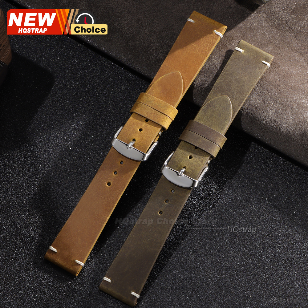 New Retro Leather Strap 18mm 2 - Rubber Strap Diver incelemesi ve fiyatı