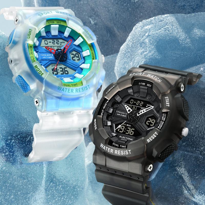 TIMEARTX Men's Watch Luxury Mu - Rubber Strap Diver incelemesi ve fiyatı