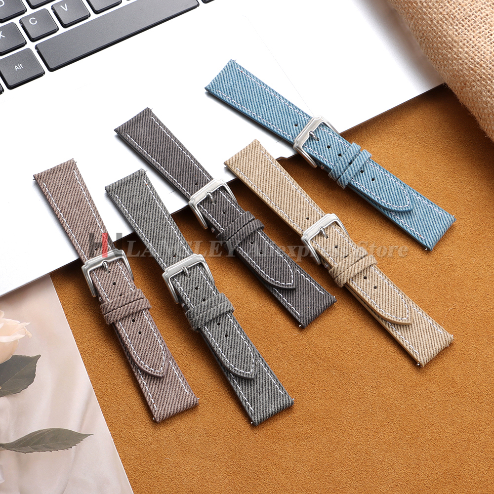 Denim Nylon Watch Strap Canvas - Canvas Strap Watch incelemesi ve fiyatı