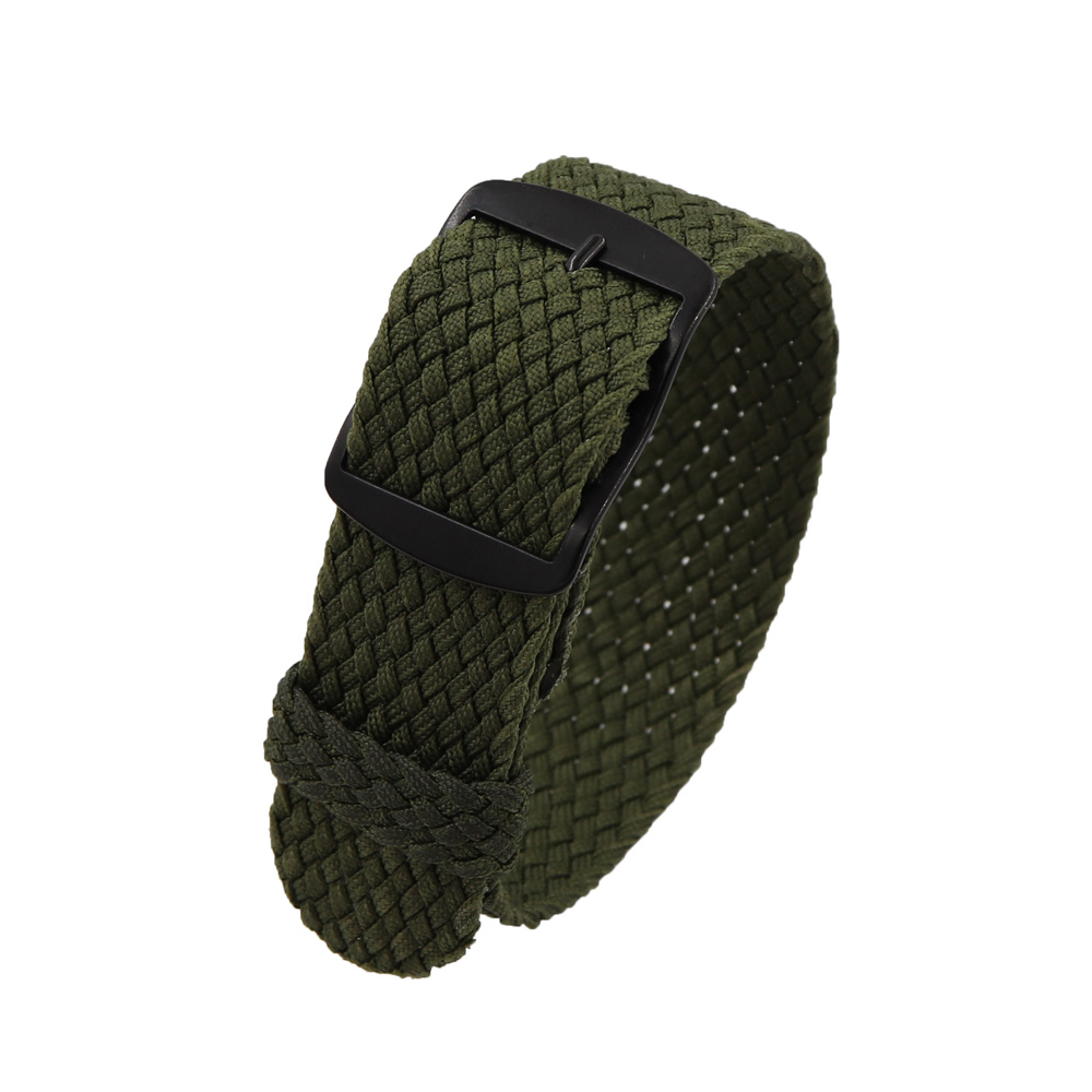 18mm 20mm 22mm Solid color For - Perlon Strap Woven incelemesi ve fiyatı