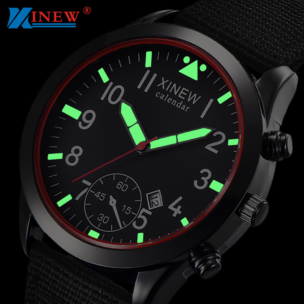 2020 XINEW Watches Men Fashion - Canvas Strap Watch incelemesi ve fiyatı