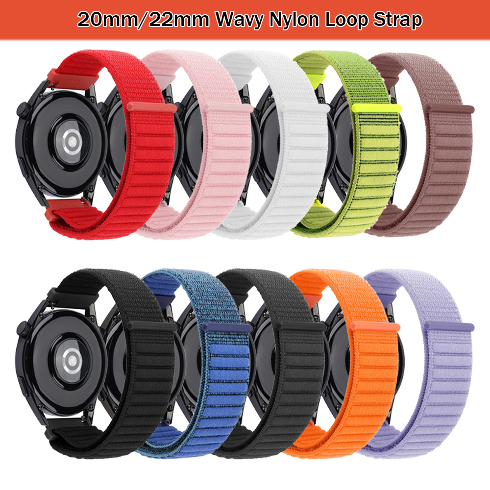 20mm 22mm Nylon Sport Strap Fo - Sport Loop Velcro incelemesi ve fiyatı