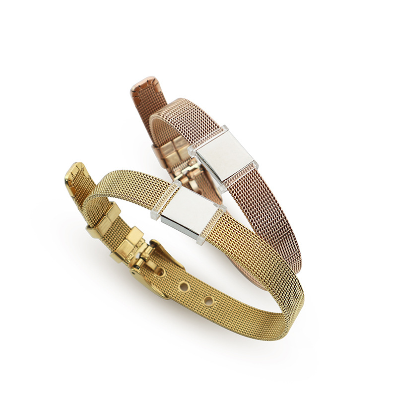 DINGLLY 10mm High Quality Stai - Mesh Strap Metal incelemesi ve fiyatı