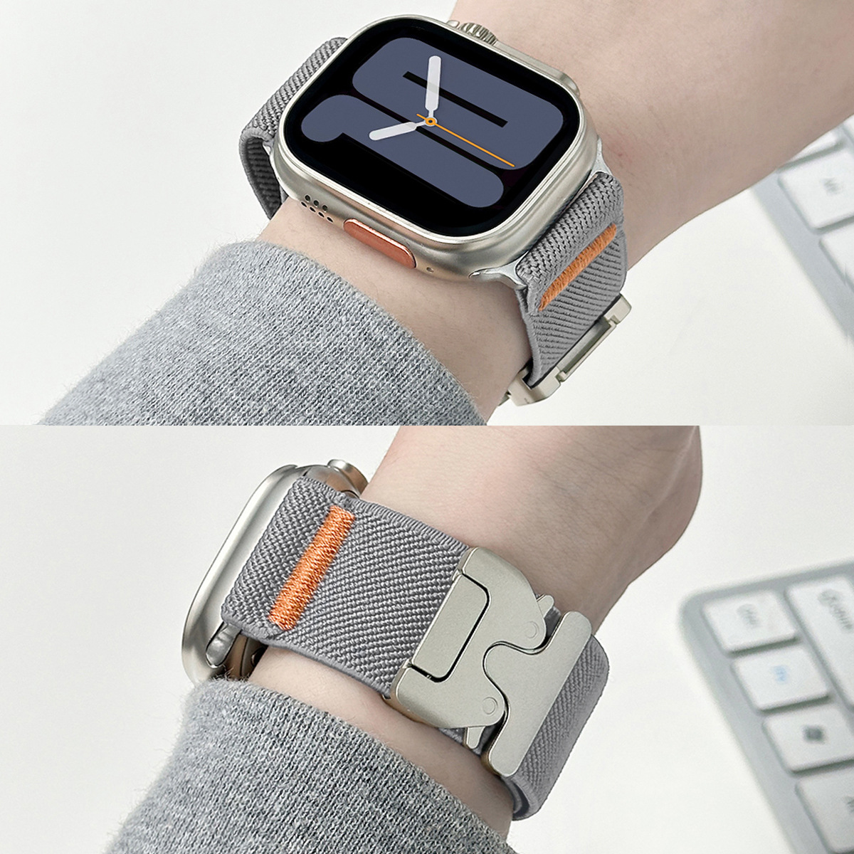 For Apple Watch Band Nylon Ela - Parachute Strap Elastic incelemesi ve fiyatı