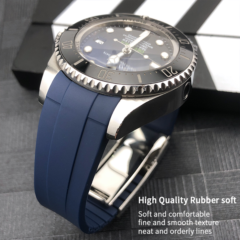 21mm Silicone Rubber Watch Ban - Rubber Strap Diver incelemesi ve fiyatı
