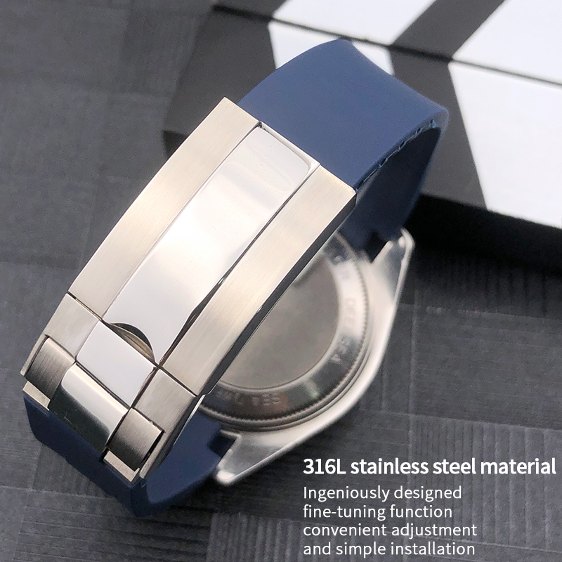 21mm Silicone Rubber Watch Ban - Rubber Strap Diver incelemesi ve fiyatı
