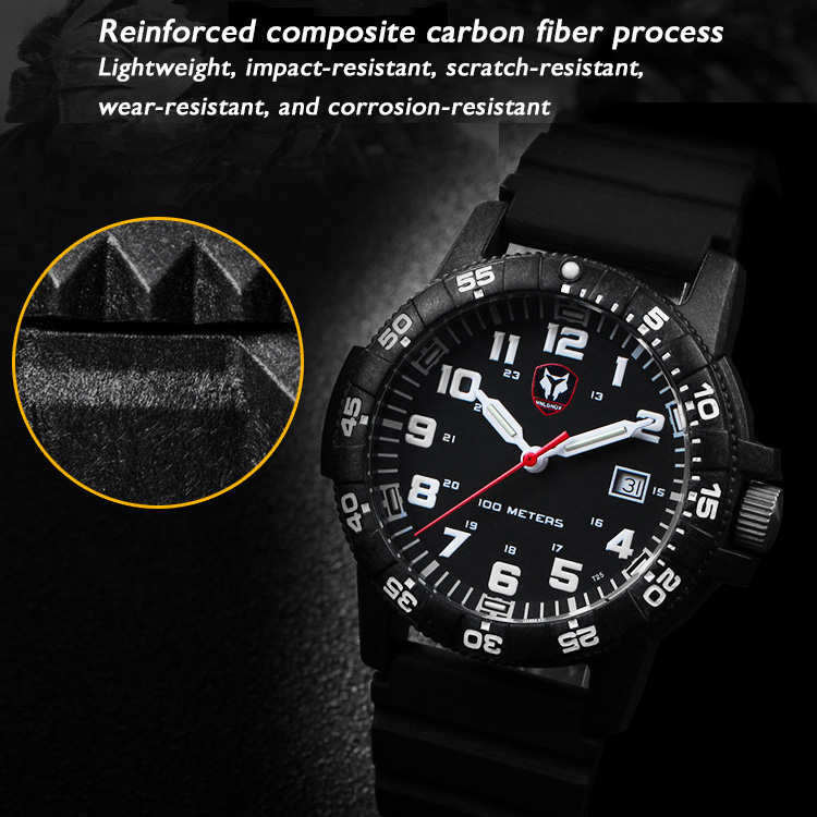 Hnlgnox Mens Pilot Watches Spo - Rubber Strap Diver incelemesi ve fiyatı