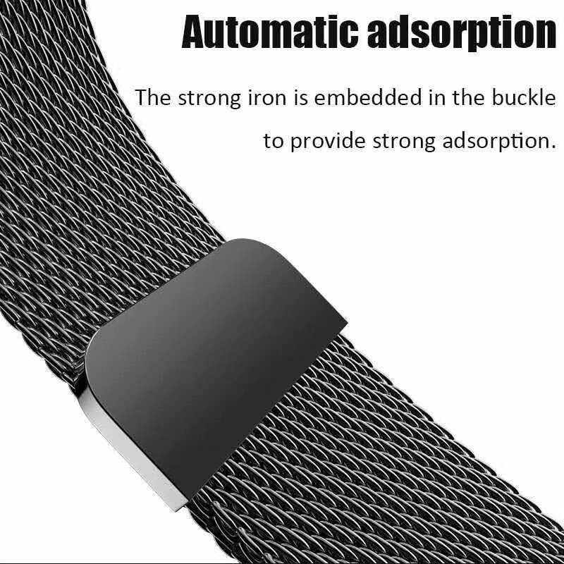 Strap For Xiaomi Mi Band 8 9 a - Milanese Loop Magnetic incelemesi ve fiyatı