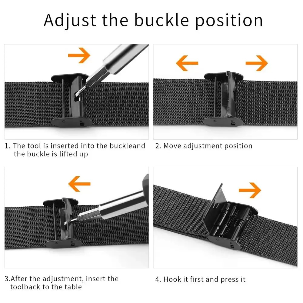 Metal Bands for OPPO Watch 41m - Mesh Strap Metal incelemesi ve fiyatı