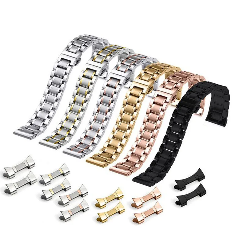Flat Curved End Solid Metal Wa - Butterfly Clasp Deployant incelemesi ve fiyatı