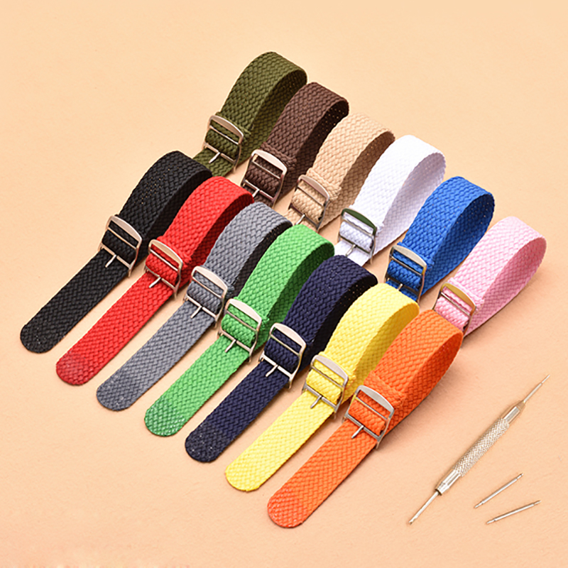 Nylon Weave Watch Strap for Pe - Perlon Strap Woven incelemesi ve fiyatı
