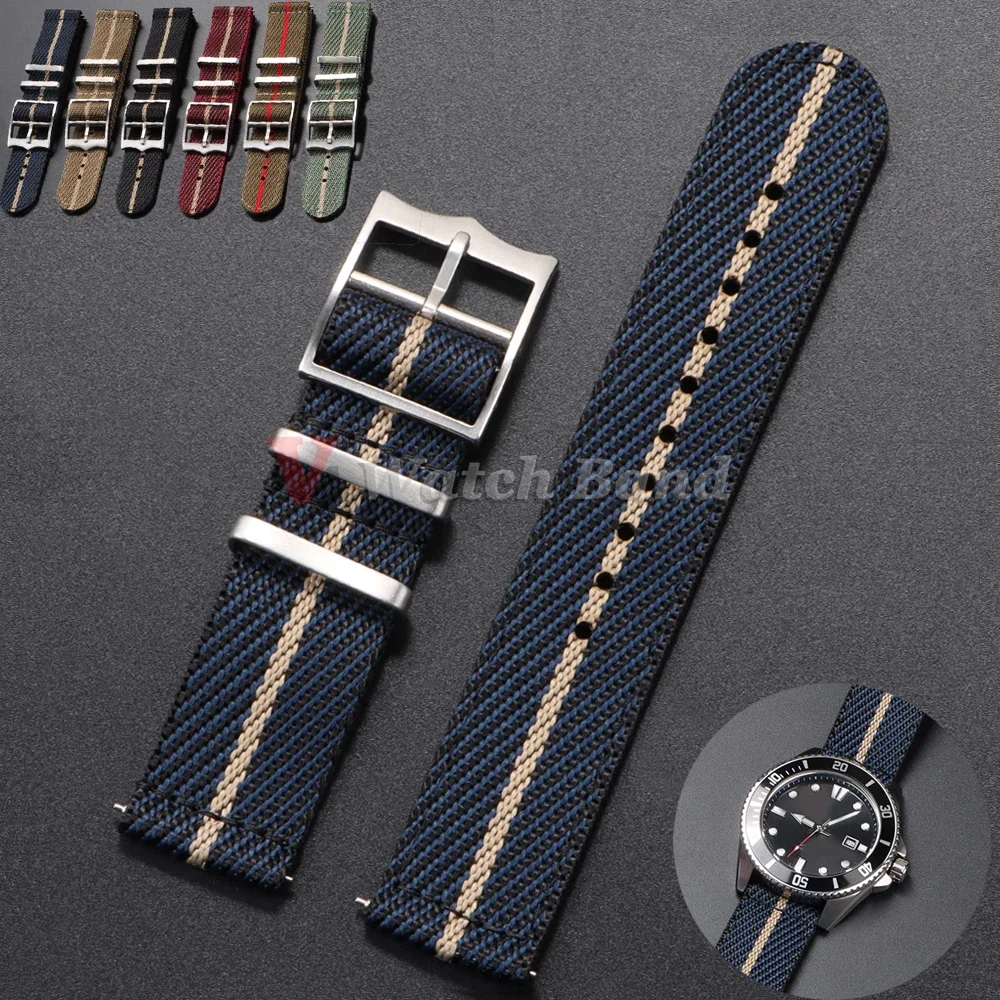 20 22mm Nylon Strap for Tudor  - Nato Strap Nylon incelemesi ve fiyatı