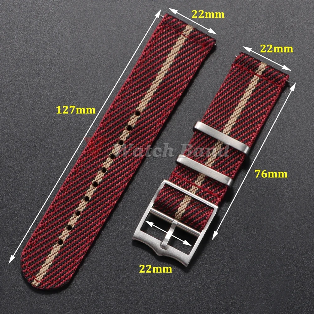 20 22mm Nylon Strap for Tudor  - Nato Strap Nylon incelemesi ve fiyatı