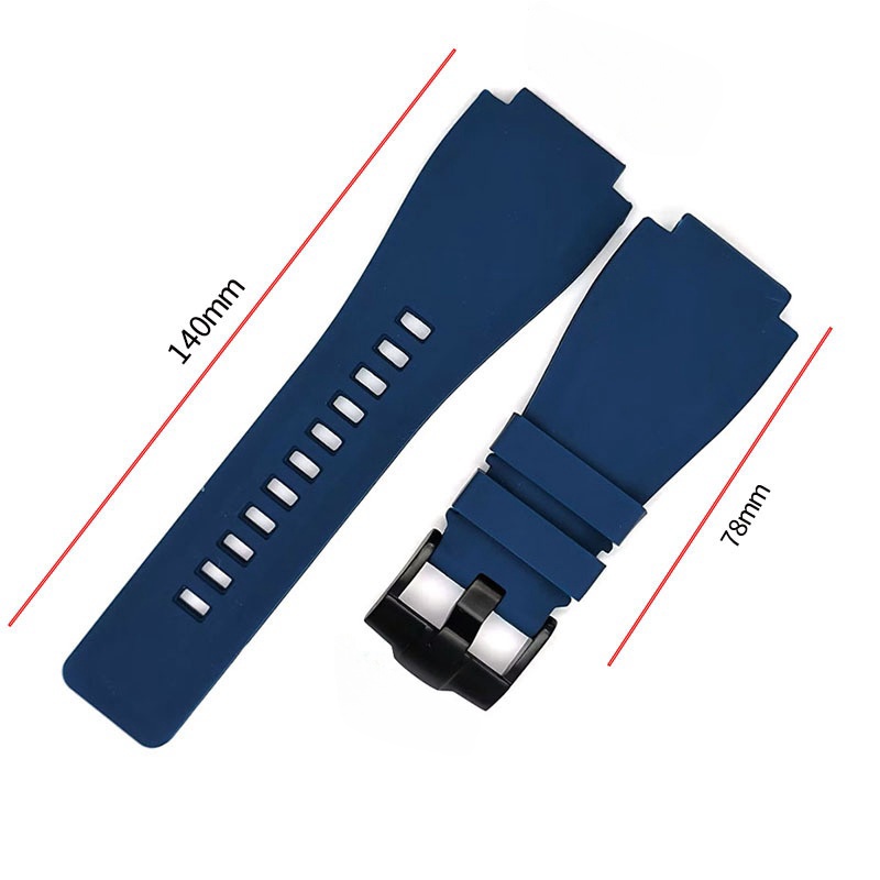 22mm 24mm Rubber watch strap S - Rubber Strap Diver incelemesi ve fiyatı