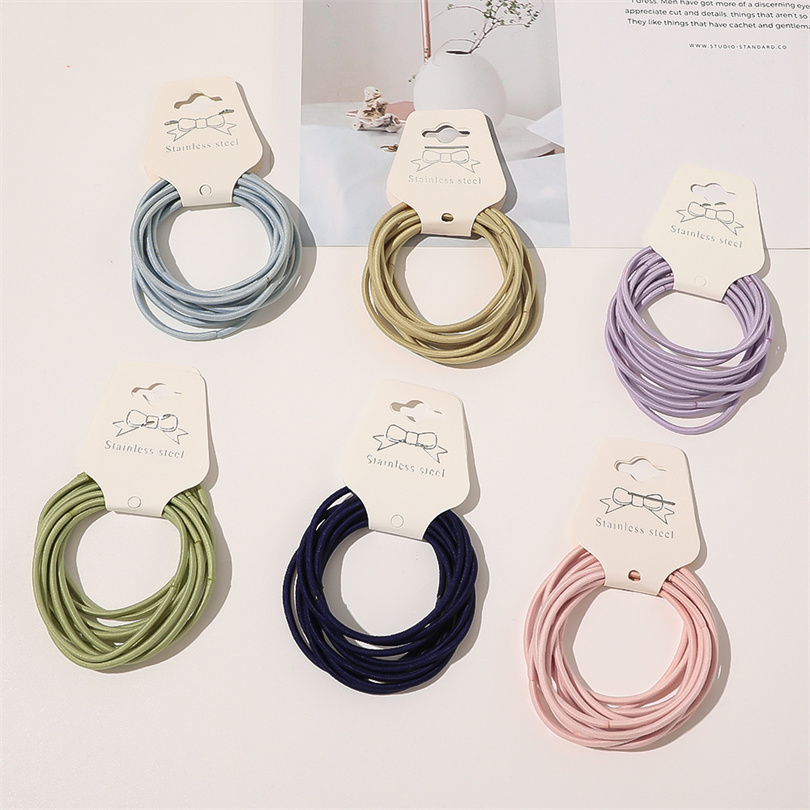 10PCS Women Girls Simple Basic - Silicone Band Women incelemesi ve fiyatı