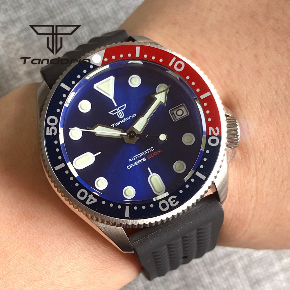 Tandorio NH35A 37mm Automatic  - Rubber Strap Diver incelemesi ve fiyatı