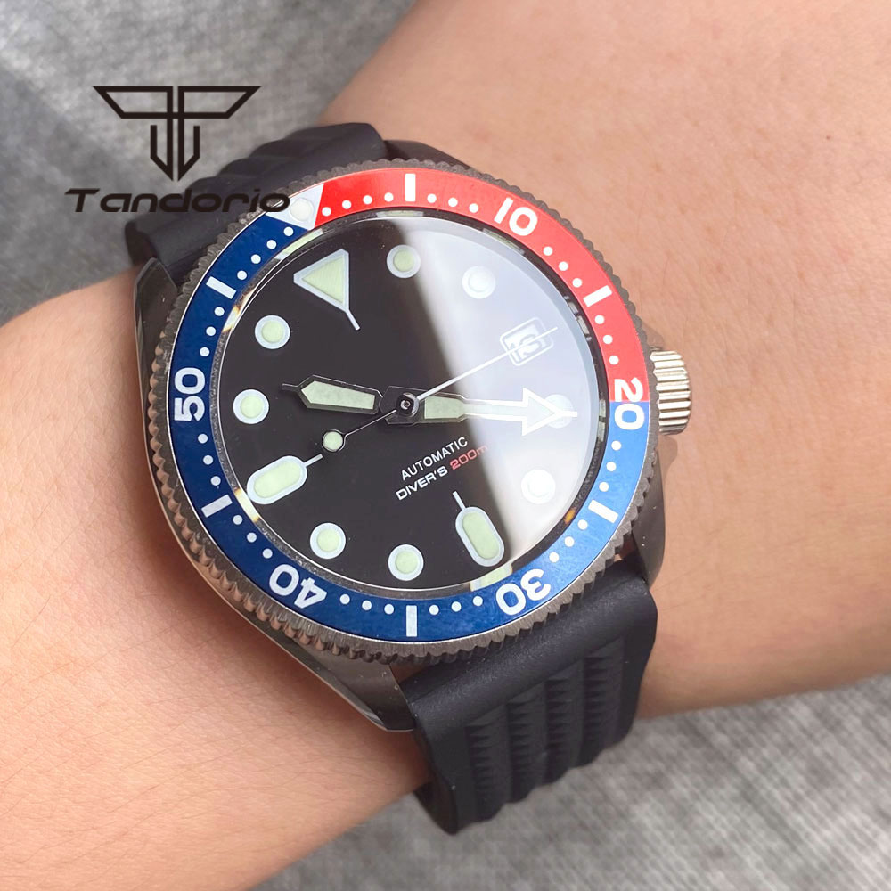 Tandorio NH35A 37mm Automatic  - Rubber Strap Diver incelemesi ve fiyatı