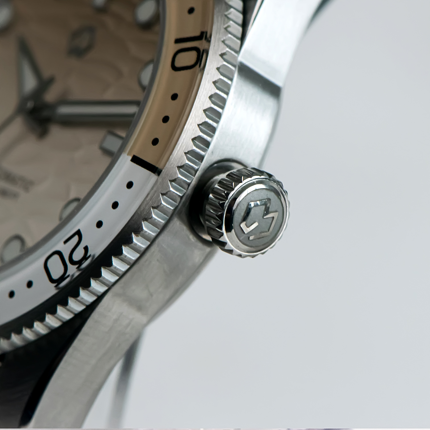 40mm Diver Watch Texture Men's - Rubber Strap Diver incelemesi ve fiyatı