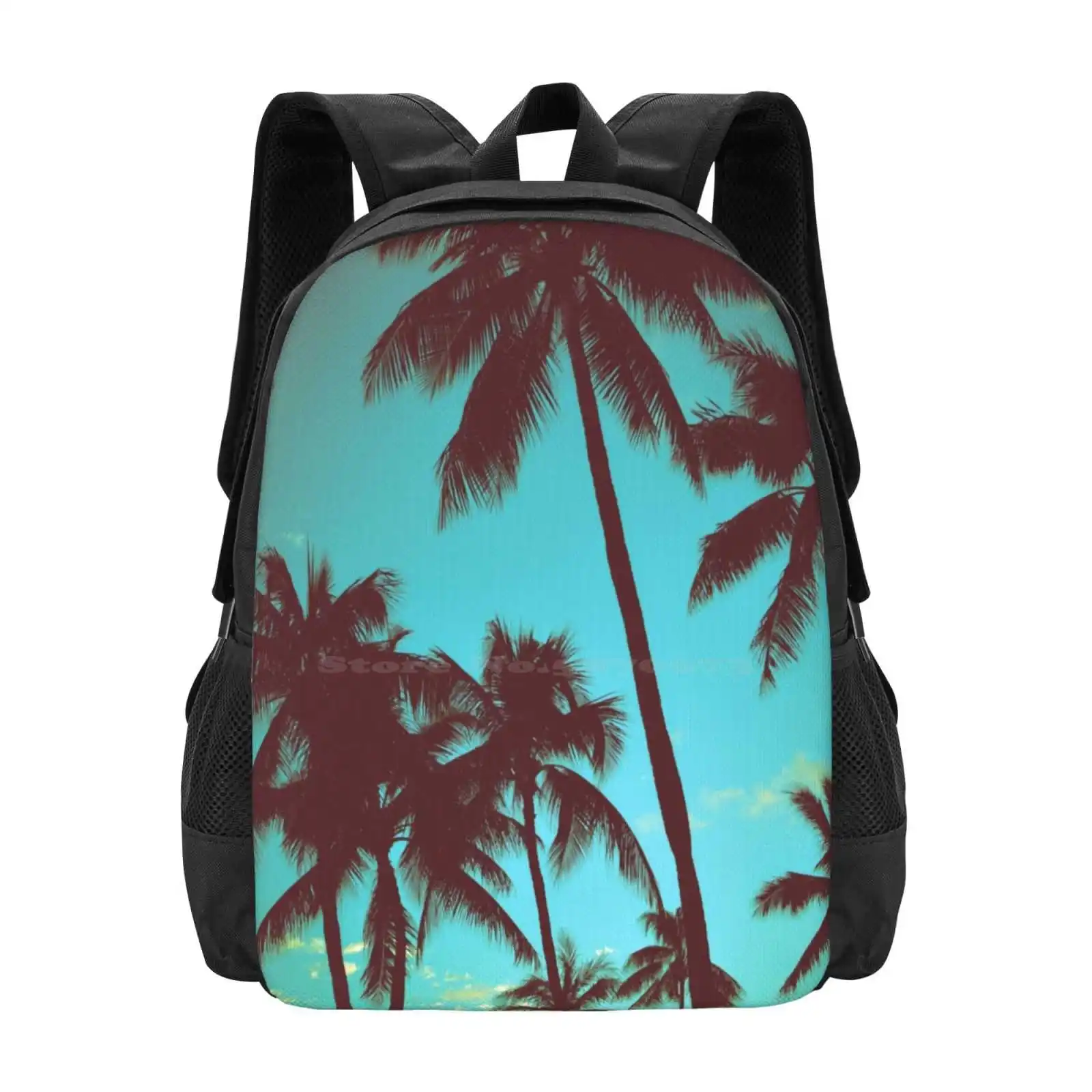 Vintage Tropical Palms Pattern - Tropic Strap Vintage incelemesi ve fiyatı