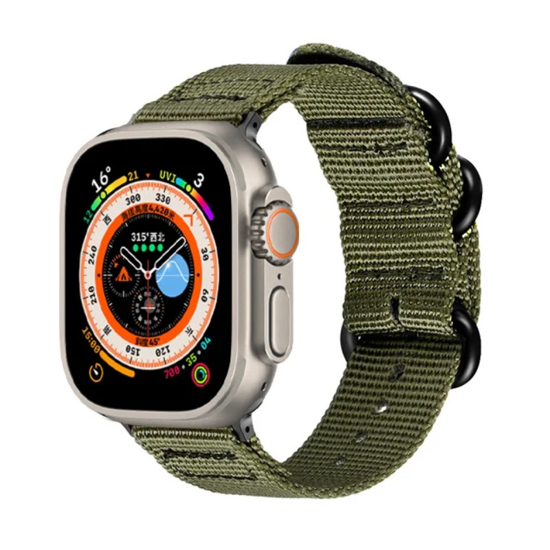 Nylon Canvas Strap For Apple W - Canvas Strap Watch incelemesi ve fiyatı