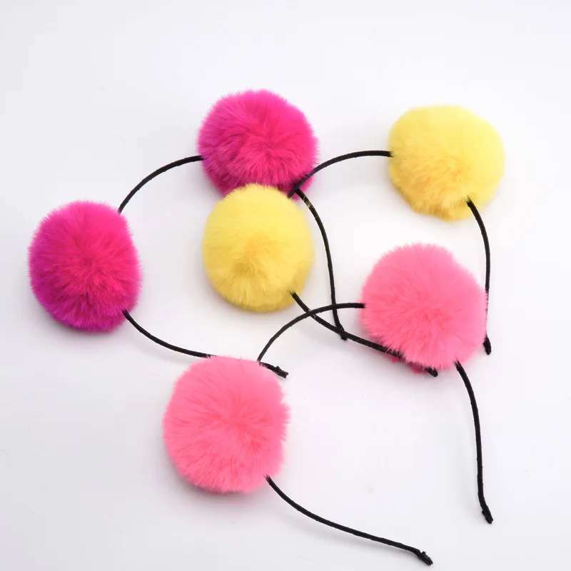 Women Girl Sweet Pompon Ball F - Silicone Band Women incelemesi ve fiyatı