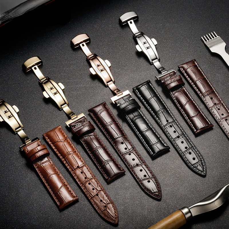 Watchband 18mm 19mm 20mm 21mm  - Butterfly Clasp Deployant incelemesi ve fiyatı