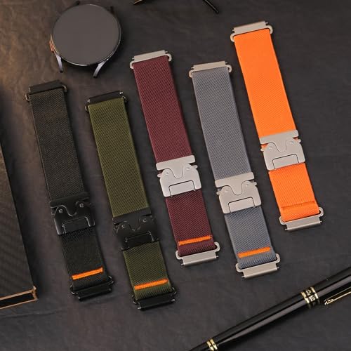 20mm 22mm band For Amazfit bip - Parachute Strap Elastic incelemesi ve fiyatı